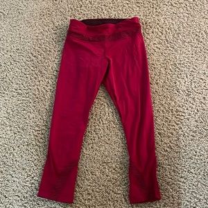 Lululemon leggings capri size 4